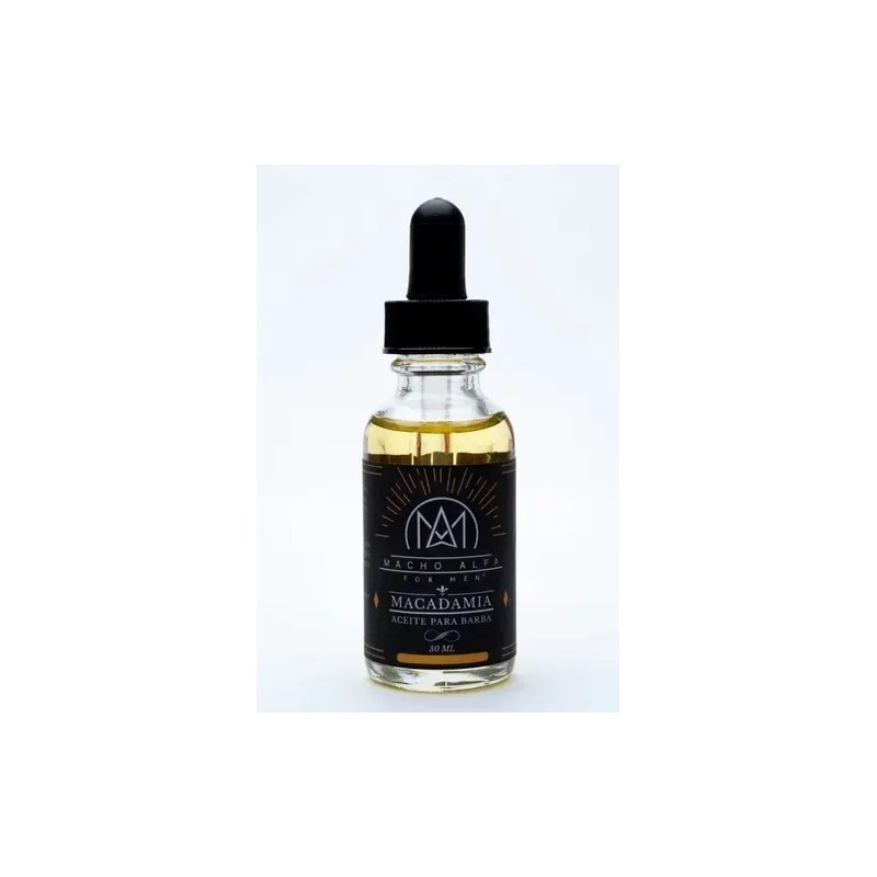 Aceite Hidratante Barba y Bigote 30ml Macho Alfa Cítrico