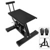 Motorcycle Jack Lift Stand 400 lbs Capacity, Heavy Duty Steel