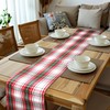 Urban Villa Christmas Table Runner Christ Check Table Runner 14”x72”