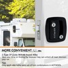 AOTWSEN Camper Door Lock,Rv Door Lock Replacement- Paddle Handle Deadbolt