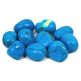 Pachamama Essentials Blue Howlite Tumbled - Healing Stone (5)