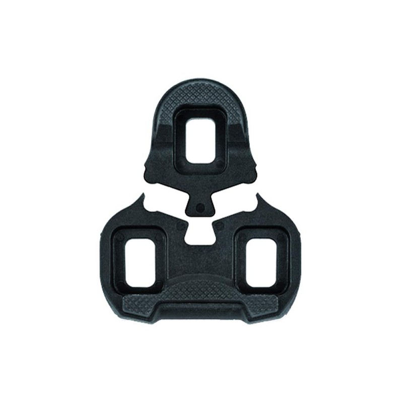 FTB VP-BLK6 2 Piece Cleat, 0° Float, Black, LOOK KEO