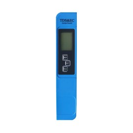 TDS Meter Digital Water Tester , Accurate & Reliable ppm meter ,TDS, EC & Temperature ,3 in 1 water quality tester for Drinking Water, Hot Tubs,Swimming Pool, Aquarium, Hydroponics,Wine Brewing