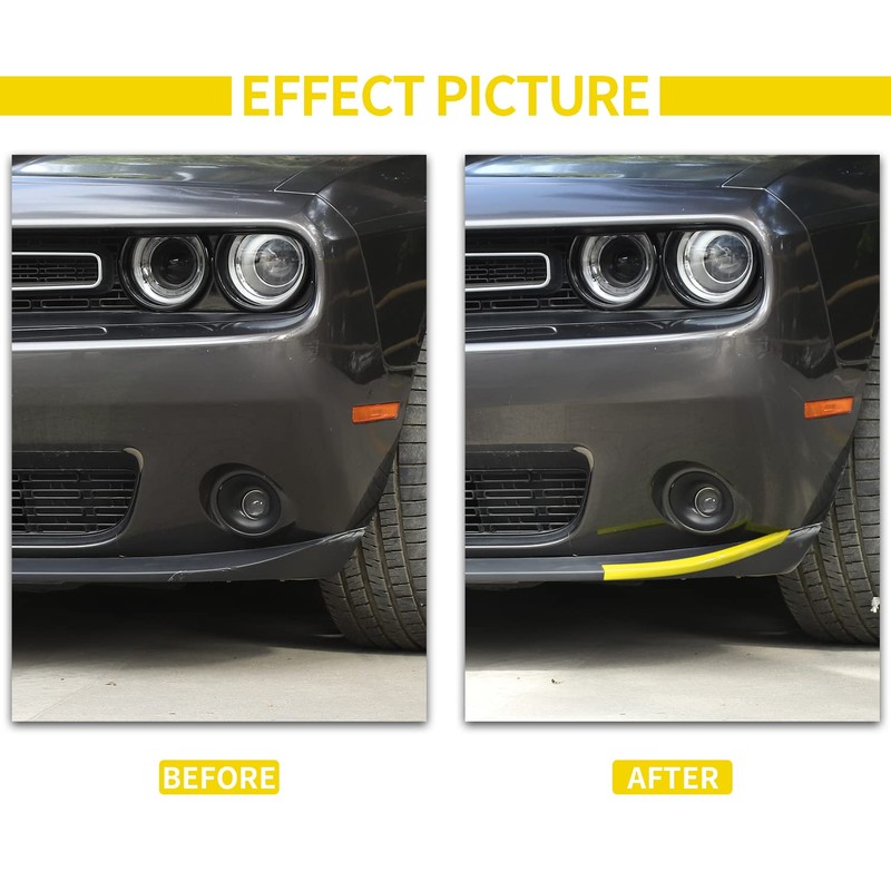Voodonala Embellecedor Decorativo Compatible with Compatible withchoques Delantero Dodge Challenger