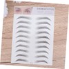 FOMIYES Create Brows in Seconds Easy-to-use Artificial Eyebrow Stickers Fibrosis