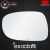 exactafit 8124L Driver Side Mirror Glass Replacement Repair Compatible With