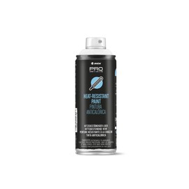 Montana Colors EX014PR0203 MTN PRO Alta Temperatura Plata, 1 Unidad, 400 ML