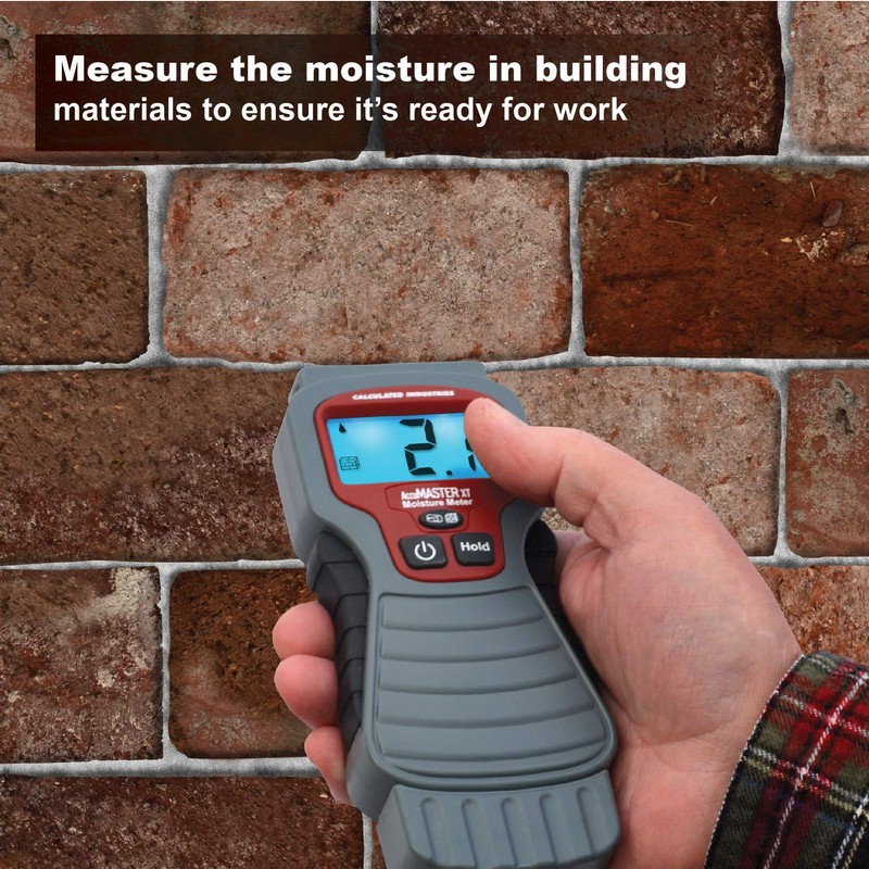 Calculated Industries 7440 AccuMASTER XT Digital Moisture Meter | Handheld