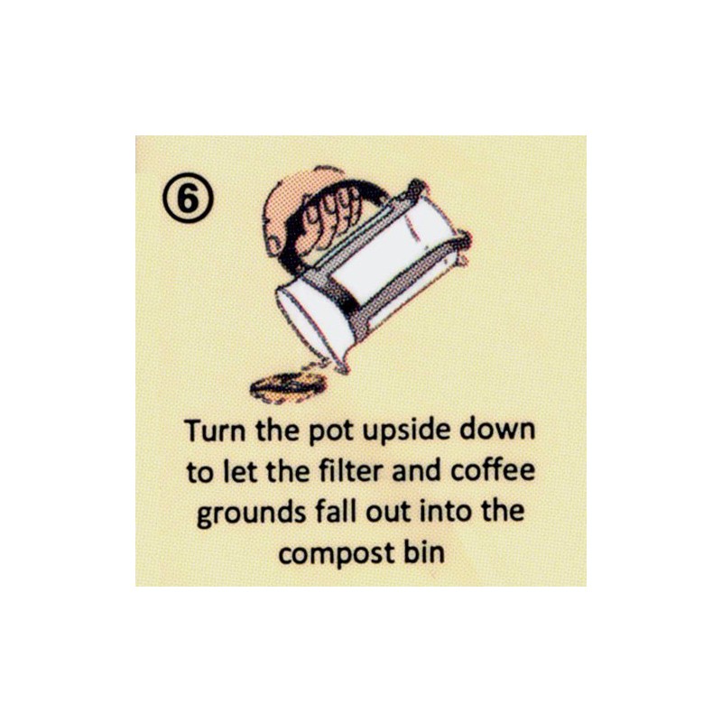 Caffi Paper Coffee Filters for 4 to 8 Cup French