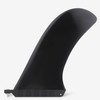 Plastic Fins Single 9.25" Black for Surfboards