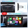 9 Inch Car Stereo Single Din Radio with Wireless Apple