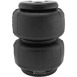 Vixen Air 1/2" NPT Single Air Port Suspension Air Spring/Air Bag with Internal Bump Stop/Jounce Bumper Dual Pack VXD2500SDP