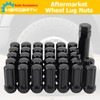 Set of 32, 9/16-18 Spline Wheel Lug Nuts with Socket