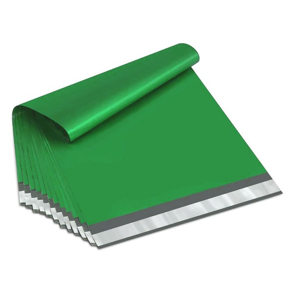 PSBM Green Poly Mailers, 6x9 Inch, 2000 Pack, Glamour Shipping