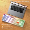 Newmen GM1000 Wireless Mechanical Gaming Keyboard,Bluetooth 5.0/2.4GHz/USB-C Hot Swappable Custom