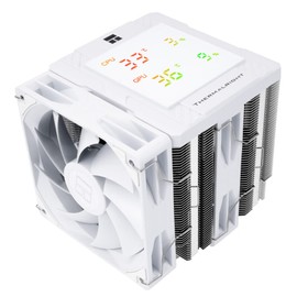 Peerless Assassin 120 Digital White CPU Air Cooler, Dual Tower, 6 Heat Pipes, 1850RPM PWM 120mm Fans, for Intel LGA1851/1700/1200/115X and AMD AM5/AM4
