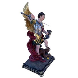 misantuario San Miguel Arcángel 18" Religious Figurine St. Miguel Archagel St. Michael Statue, New