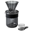 &NE NKW-373 Tritan Dripper & Server, Black, 15.2 fl oz