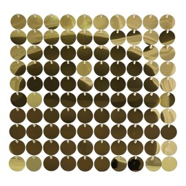Shimmer Wall Panel Decorativo 4d Lentejuela Redondo 30 Pzs