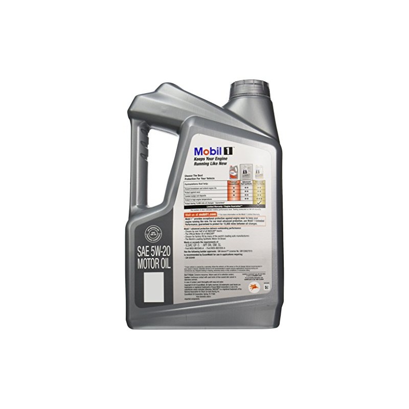 Mobil 5QT 5W20 Syn Oil
