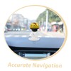 iplusmile Car Guide Ball Compass Truck Balls Yellow Abs