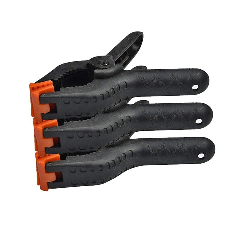 AIMALL Nylon Spring Clamps Quick DIY Tools Grip Plastic Clips