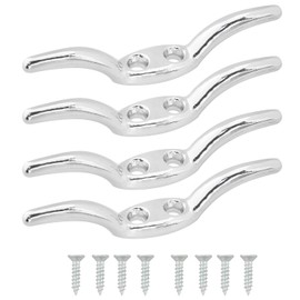 AXLIZER 4 ganchos de accesorios para persianas, tacos de cordón ciego, kits de seguridad de cuerda ciega, gancho de cuerda para persianas y mástiles, barcos, toldos, lonas