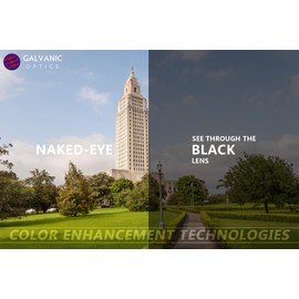 Galvanic Replacement Lenses for Oakley Radar Range Sunglasses - Black Polarized