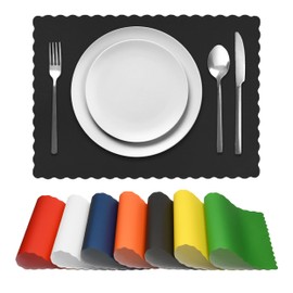 paper placemats black (50)