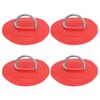 4pcs Inflatable Boat Kayak DRing Pad Patch Marine Fixed Buckle