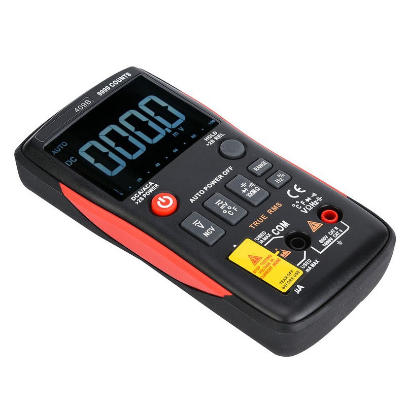 RICHMETERS RM409B True RMS 9999 Counts Digital Multimeter Testing Instrument