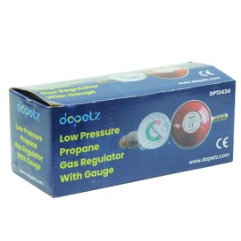 Dapetz ® Female Propane Regulator Hose Universal Grill Regulator Propane Gas Regulator with Pressure Gauge Manometer for Cooking, BBQ, CAMPING, CARAVAN, PLUMBER