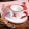 GMUNDNER KERAMIK Breakfast Cup Max Capacity: 0.3 Litres Ruby Red