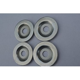Gitachi 4PCS,OD 2-5/16"X ID 1/2" Bench Grinder Arbor Washer/Flange/Collar,1/2" Arbor Grinding/Wire Wheel