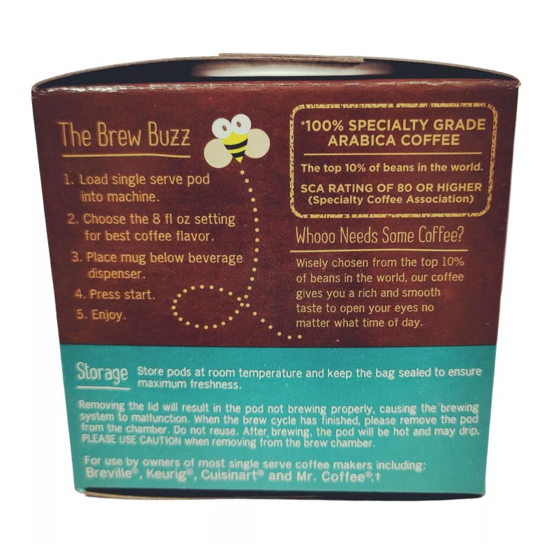 Wide Awake Coffee Pods 10-Pk Sea Salt Caramel Sweet &