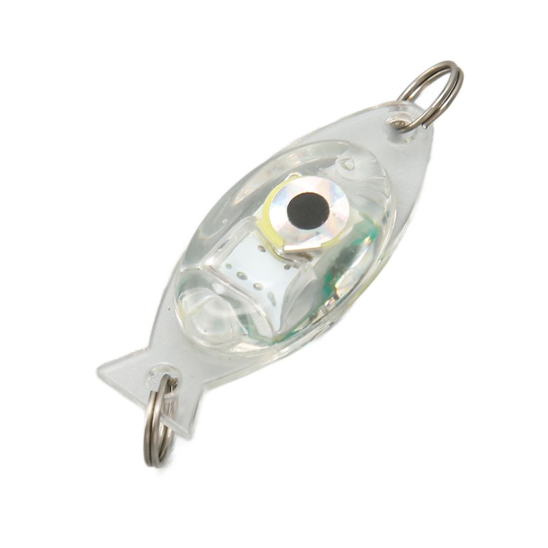 10Pcs LED Underwater Fishing Lure Light Eye Shape Deep Drop