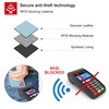 KM Legend Wallet for Women,Slim RFID Blocking Credit Card Holder