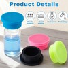Lekgavd 6pcs Protective Vial Caps for 3ml Glass Vials, 6