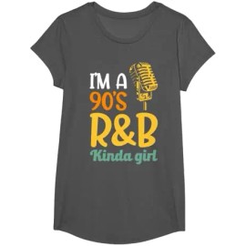 I'm a Men's 90's R&B Hip Hop T-ShirtColor: Youth-asphalt grey, Size: 2 XL