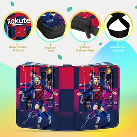 Scrapbook for Football Cards, Portable Football Trading Cards Album Portfolio Folder Cards Folder Booklet, 50 Pages 400 Cards Capacity Football Scrapbook Cards Collector's Book, Gift for Children