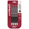 uni-ball® 207™ Retractable Fraud Prevention Gel Pens, Bold Point, 1.0