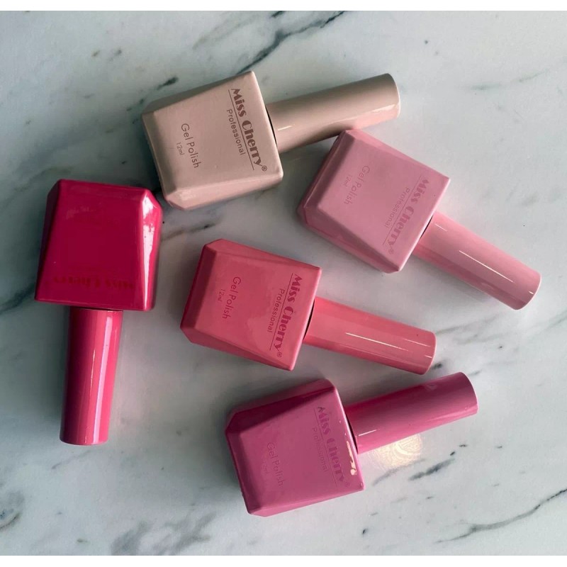 Miss Cherry Coleccion 5 Pzs 12 Gel Semipermanete Elegir Gama