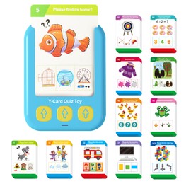 Toddler Flash Cards for Logical thinking & Basic cognition，Parent-Child Interaction Toys for 3 4 5 6 Year Old Boys Girls，Learning Educational Montessori 110 Children's Questions， Kids Gifts