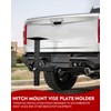 Lupar Heavy-Duty Hitch Mount Vise Plate, Hitch Vise Holder with