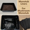 Adnee 10 Pcs Mushroom Monotub Liners-16" x 13" x 4"