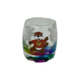 Buc-ee's Themed Shot Glasses - 6+ Varieties (Glass, Rainbow Base Buc-ee), Small