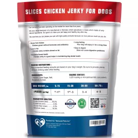 Beloved Pets Natural Chicken Jerky Dog Treats High Protein Grain Free 1.49 Pound Pack