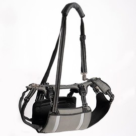 COODEO Mobility Dog Lift Harness, Emergency Dog Carry Sling, Pet Rear Leg Support Rehabilitation Lifts Vest, Dog Carrier for Senior Dogs Joint Injuries, Arthritis (Military Green, XL)