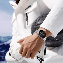 OUTPUTBT Nylon Uhrenarmbänder 22mm für Polar Grit X Pro/Grit X/X2 Pro, Vantage M/M2/M3 Armband Elastisch für Polar Vantage V3 Weiches Sport Ersatzarmband für Damen Herren