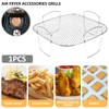 Air Fryer Rack Grilling Rack Stainless Steel Dehydrator Rack Multi-Purpose